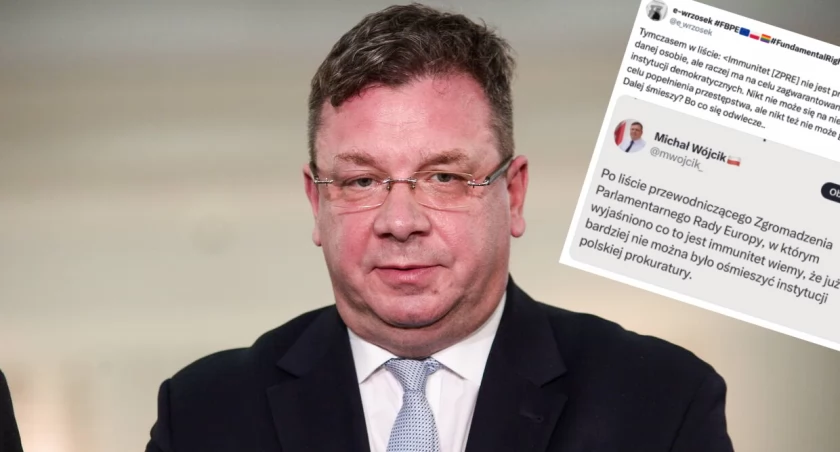 Marcin Romanowski nadal zasłania się immunitetem członka Zgromadzenia Rady Europy
