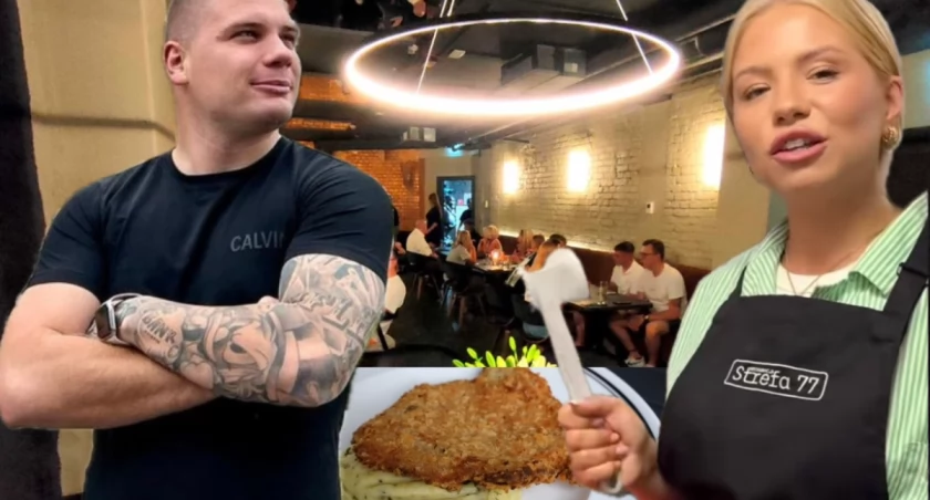 Restauracja Strefa 77 i absurdalnie wysokie ceny dań. Grażynka i brak przestrzegania zasad BHP