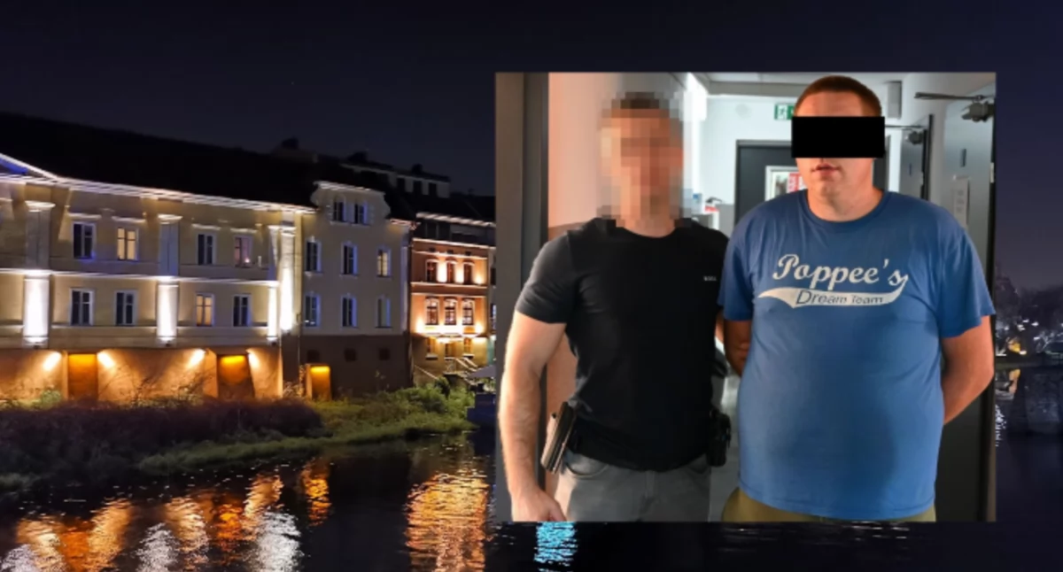 Poszukiwany wpadł oddając mocz na ulicy. Miał przy sobie ciężkie narkotyki
