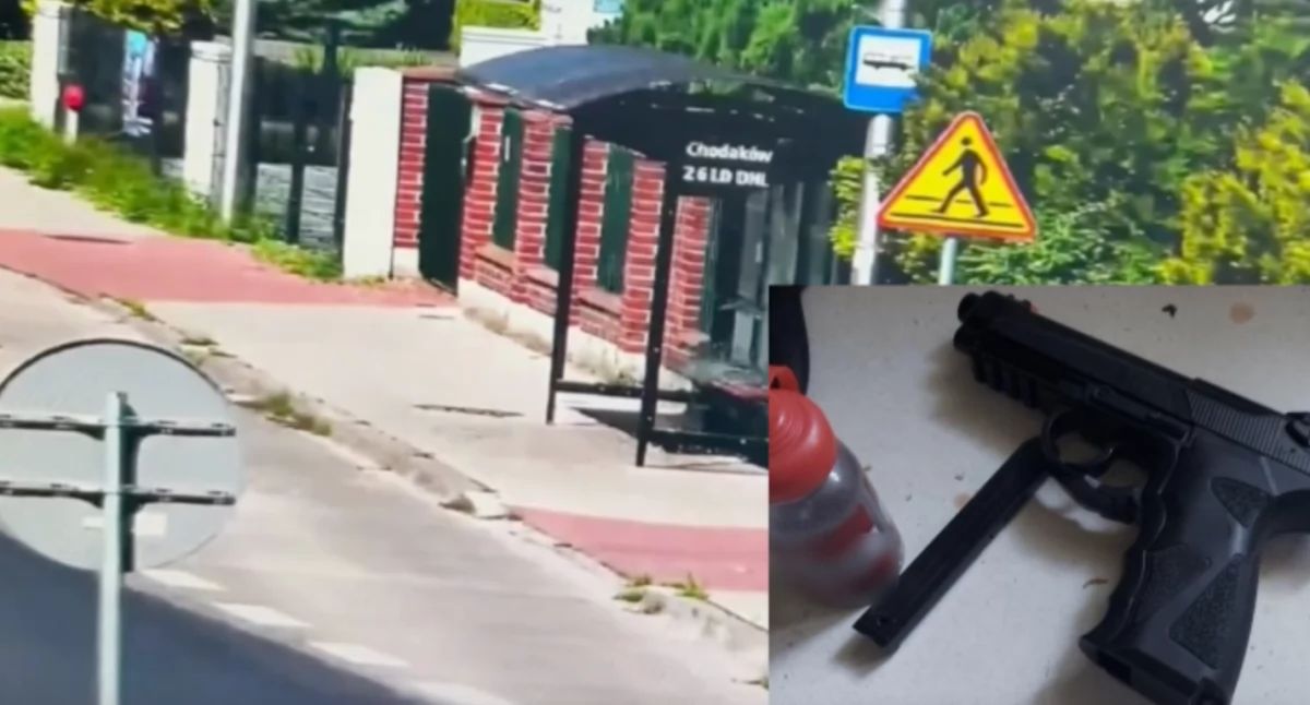 W drodze na ryby strzelał do przystanków autobusowych. Grozi mu 5 lat więzienia