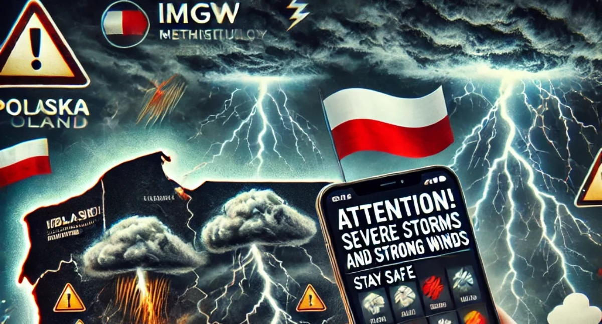 Regiony w Polsce zagrożone burzą. Mapa miejsc, gdzie będzie burza u ulewny deszcz