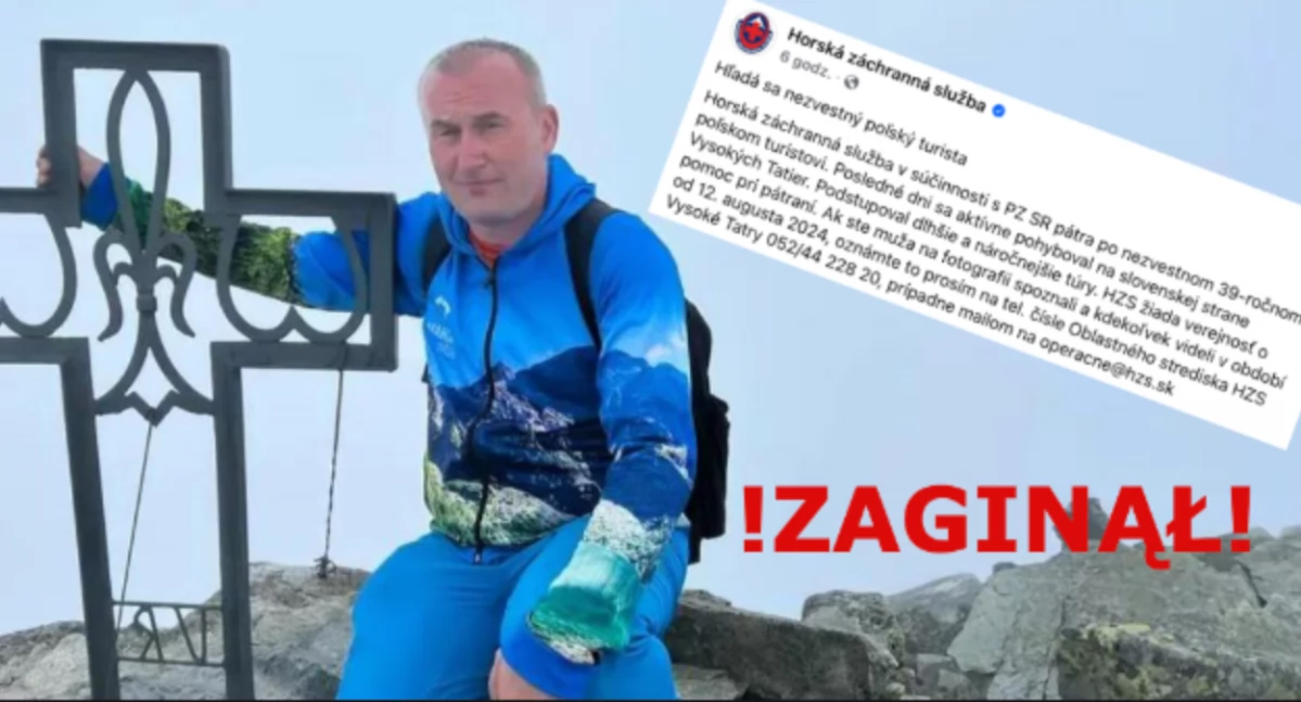 Poszukiwania Polaka w Tatrach Wysokich. Apel słowackich służb ratunkowych