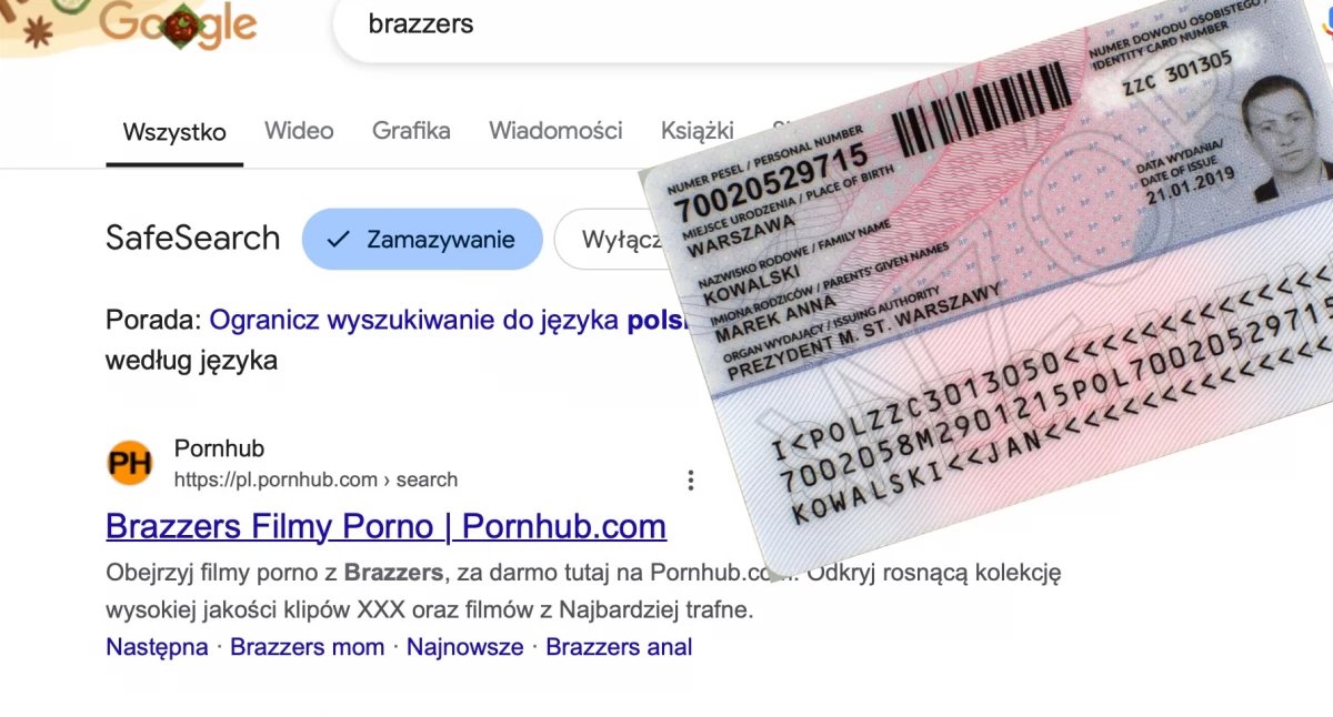 Zmiany w prawie ograniczające dostęp do filmów porno w Polsce. Lewica i Roman Giertych popierają weryfikację wieku na podstawie dowodu 