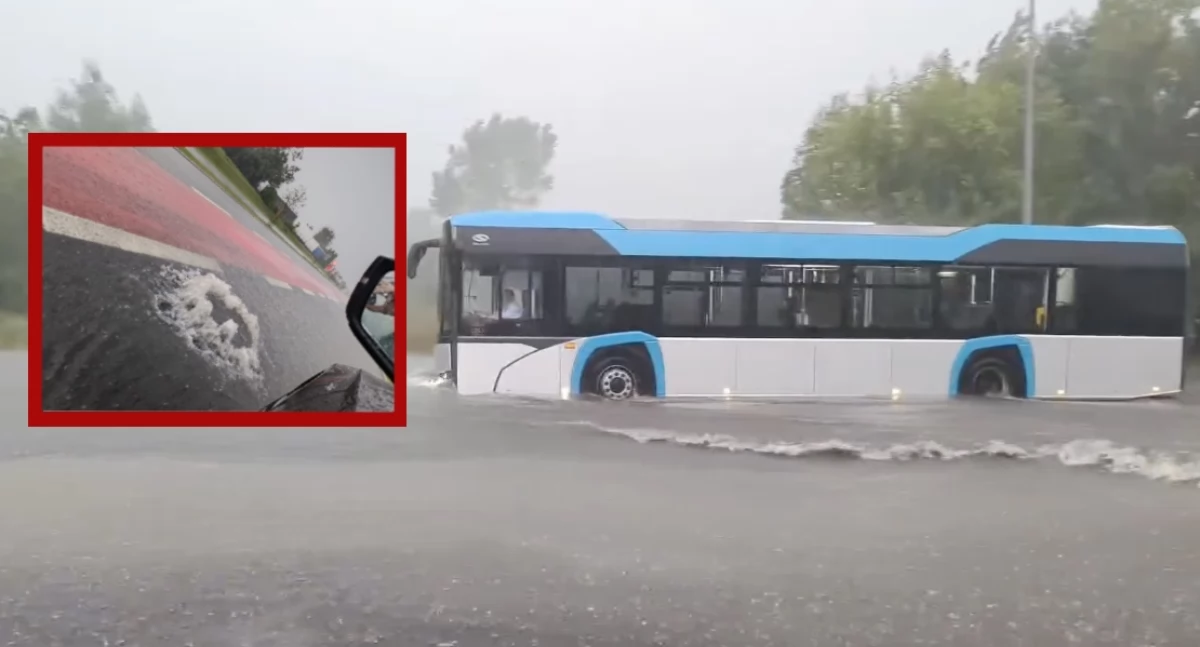 Podkarpacie sparaliżowane przez burze. Strażacy usuwają zniszczenia, przerwy w dostawie prądu