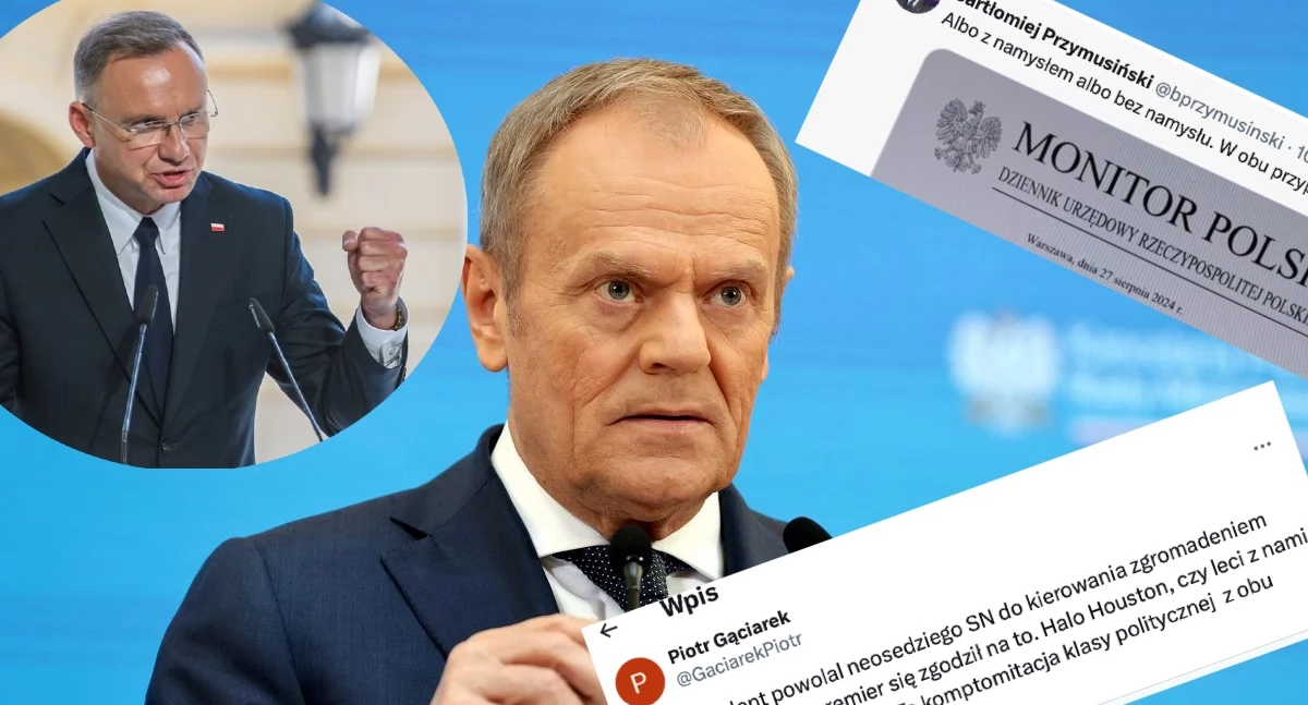 Sędziowie krytykują decyzję Donalda Tuska w sprawie awansu dla neo-sędziego. Wyjaśniamy, dlaczego premier podpisał kontrasygnatę Andrzeja Dudy 
