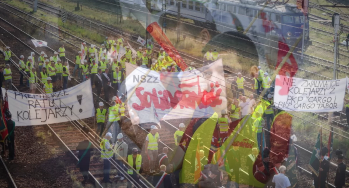 Zwolnienia w PKP Cargo. Związkowcy blokują ruch kolejowy na Śląsku