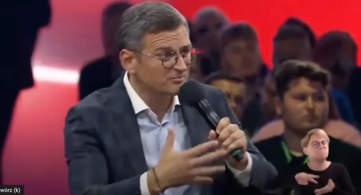 Dmytro Kułeba podczas Campus Polska Przyszłości. Szef ukraińskiego MSZ podał się do dymisji