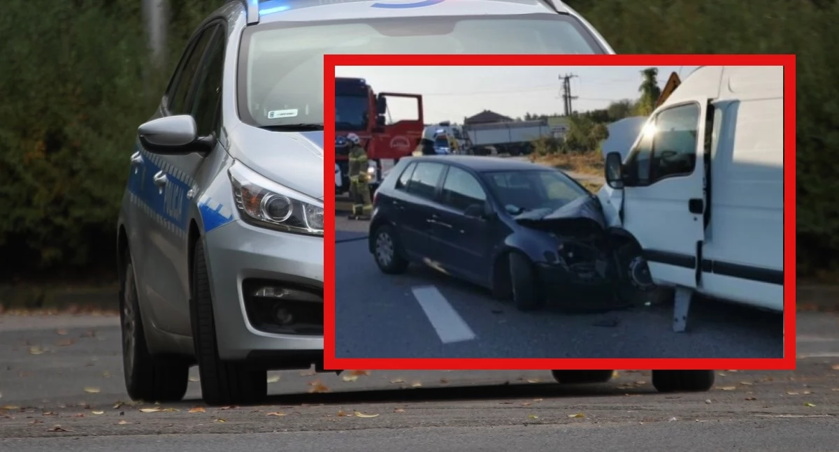 Wypadek w Woli Morawickiej. Kierowca z zakazem prowadzenia rani trzy osoby