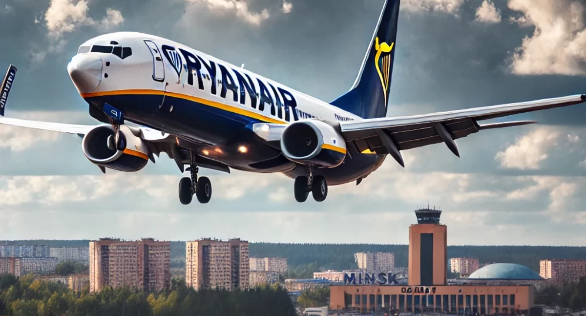 Samolot Ryanair przejęty przez Białorusinów celem aresztowania Romana Pratasiewicza. Prokuratura przedstawiła zarzuty
