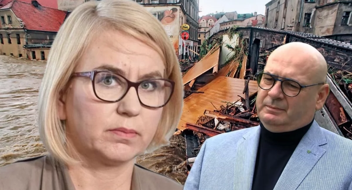Burza wokół pomocy powodziowej. Zgorzelski zarzuca minister klimatu „niewiarygodną” ofertę