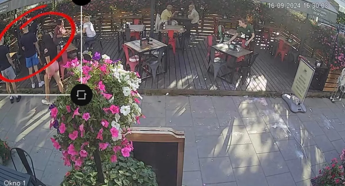 Grupa gości nie zapłaciła za rachunek w restauracji Przystanek Bemowo. Właściciel publikuje zdjęcia i prosi o pomoc w identyfikacji złodziei 