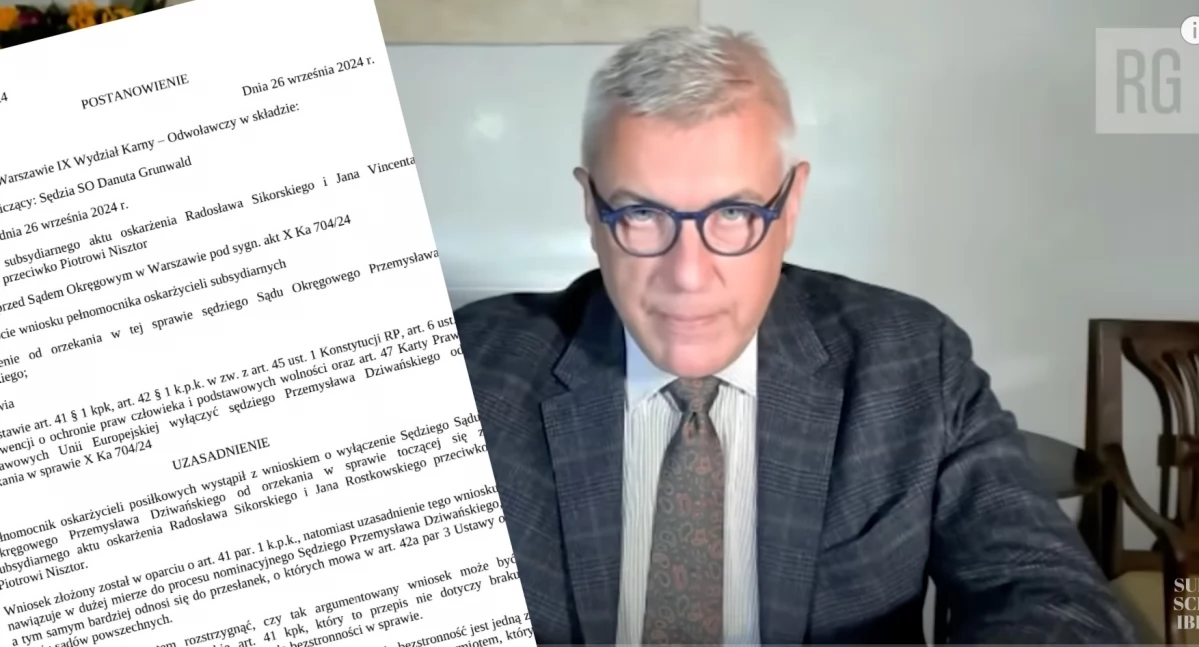 Mecenas ROman Giertych wyłączył neo-sędziego Przemysława Dziwińskiego, który dziś zdecyduje o areszcie dla Marcina Romanowskiego 