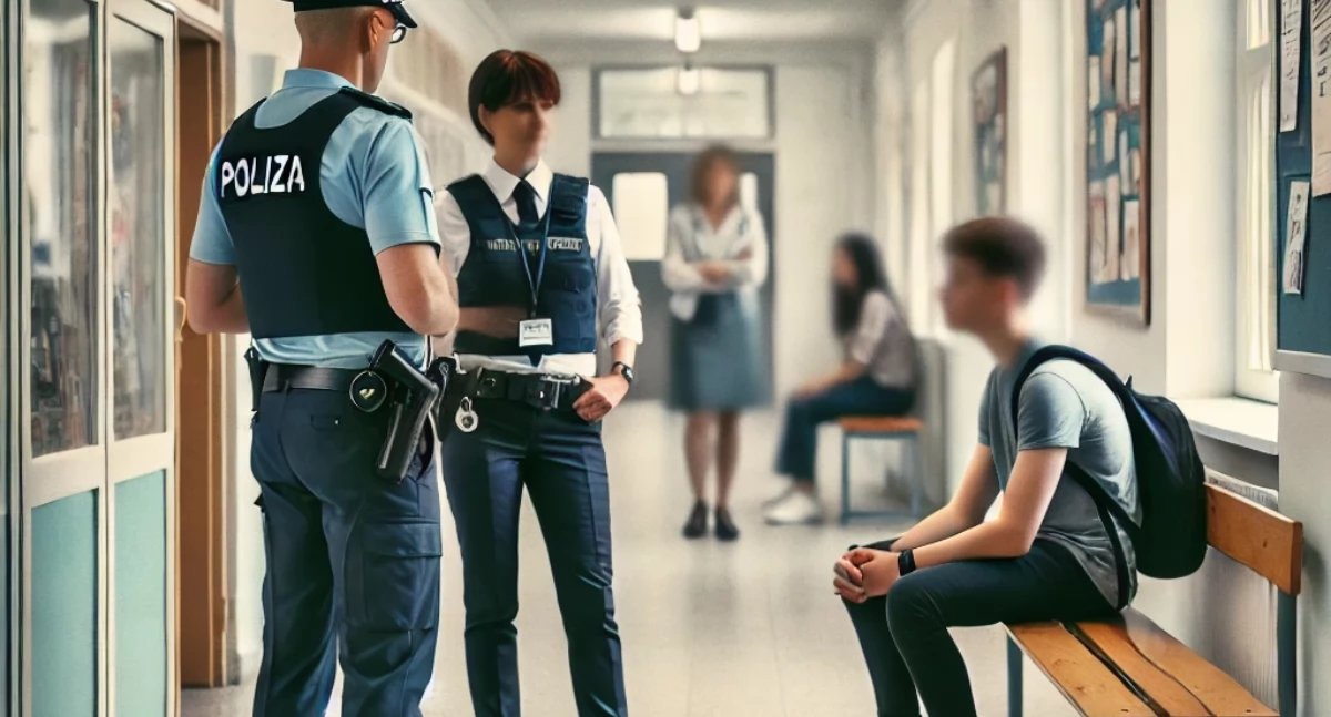 Oświęcim: Pijany 17-latek w szkole. Interwencja policji była konieczna