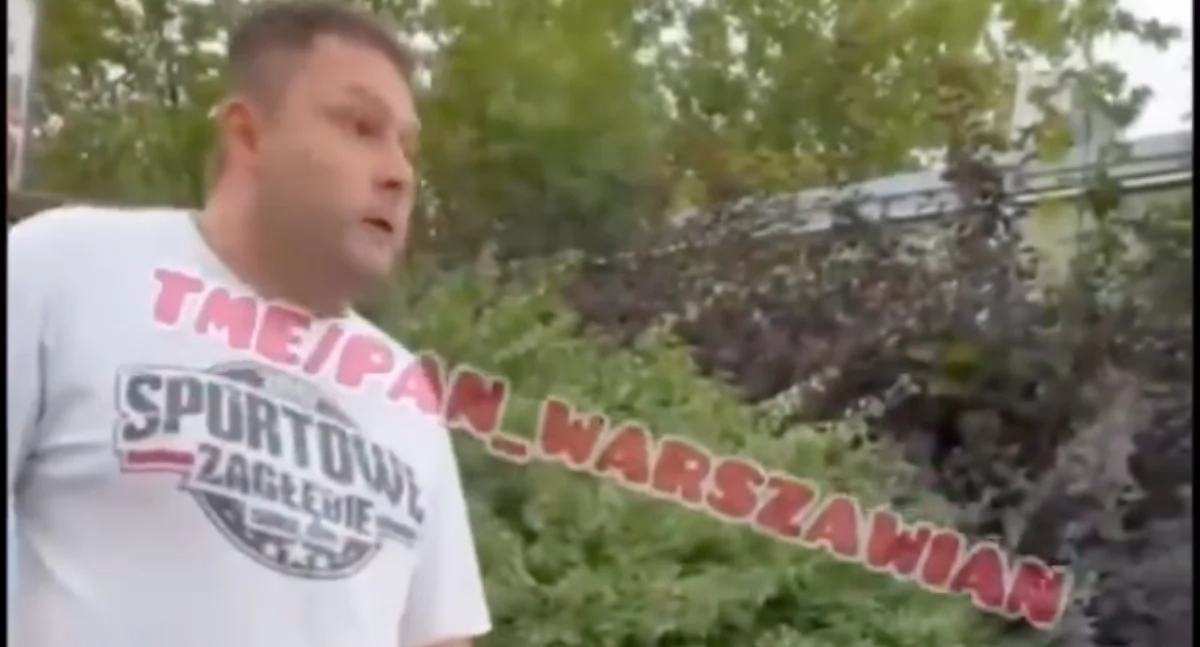 Rasista zaatakował Ukraińca w Sosnowcu – nagranie zdarzenia. Kibol Zagłębia Sosnowiec zatrzymany przez policję 