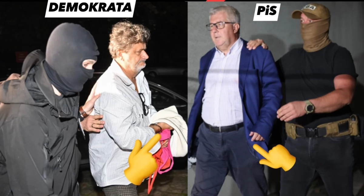 Różnice w zatrzymaniu Janusza Palikota i Ryszarda Czarneckiego. Jan Piński wskazał na nieprawidłowości i upolitycznienie CBA