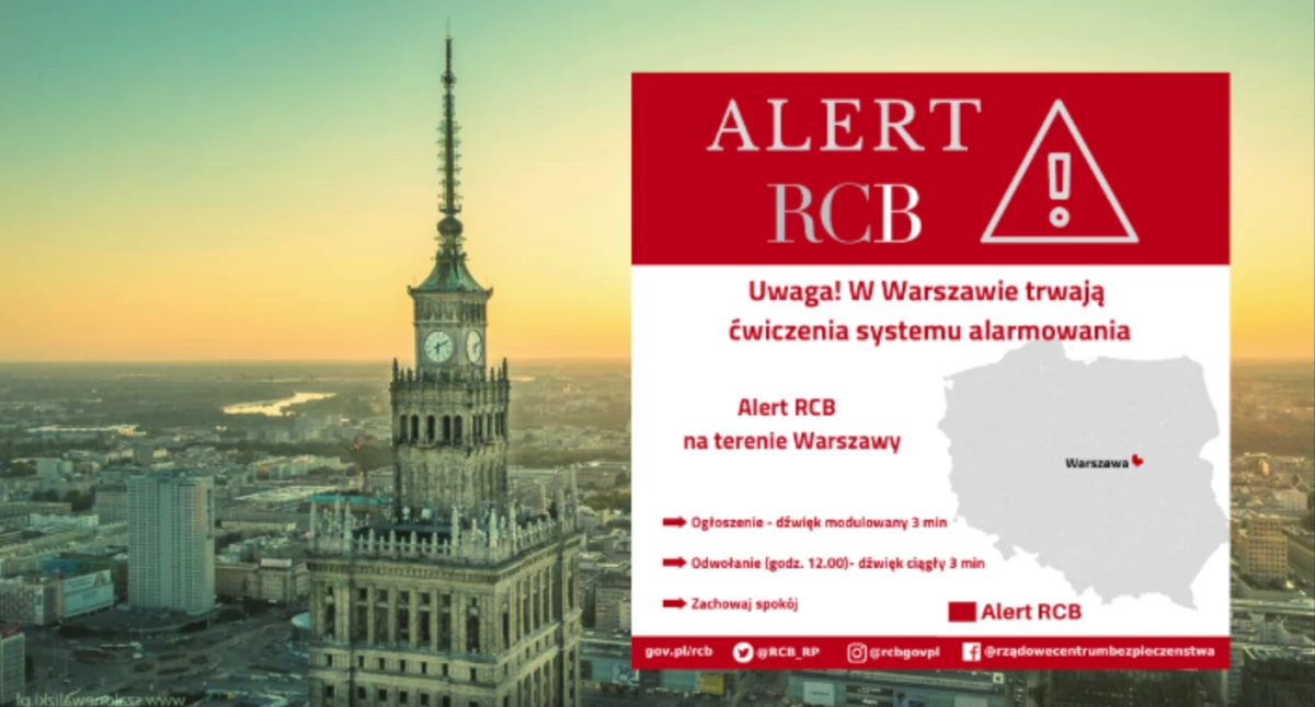 Syreny alarmowe w Warszawie. Nikt nie spodziewał się takiego powodu