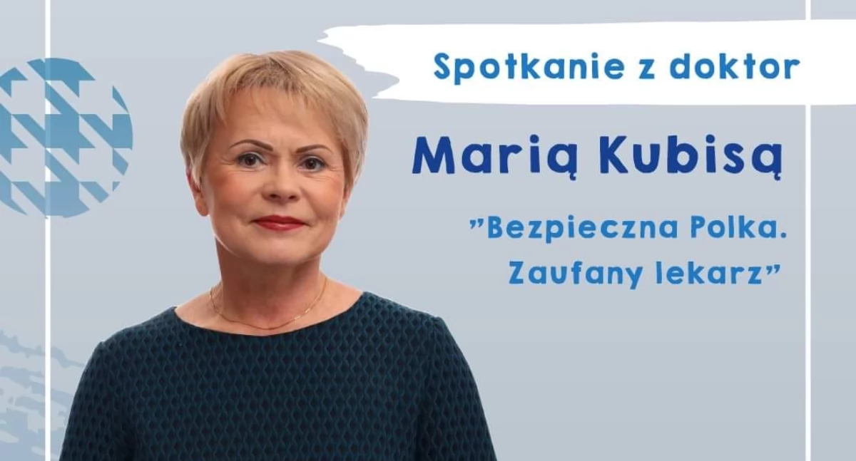 Na zdjeciu ginekolożka, dr Maria Kubisa. Z zasobów bohaterki artykułu