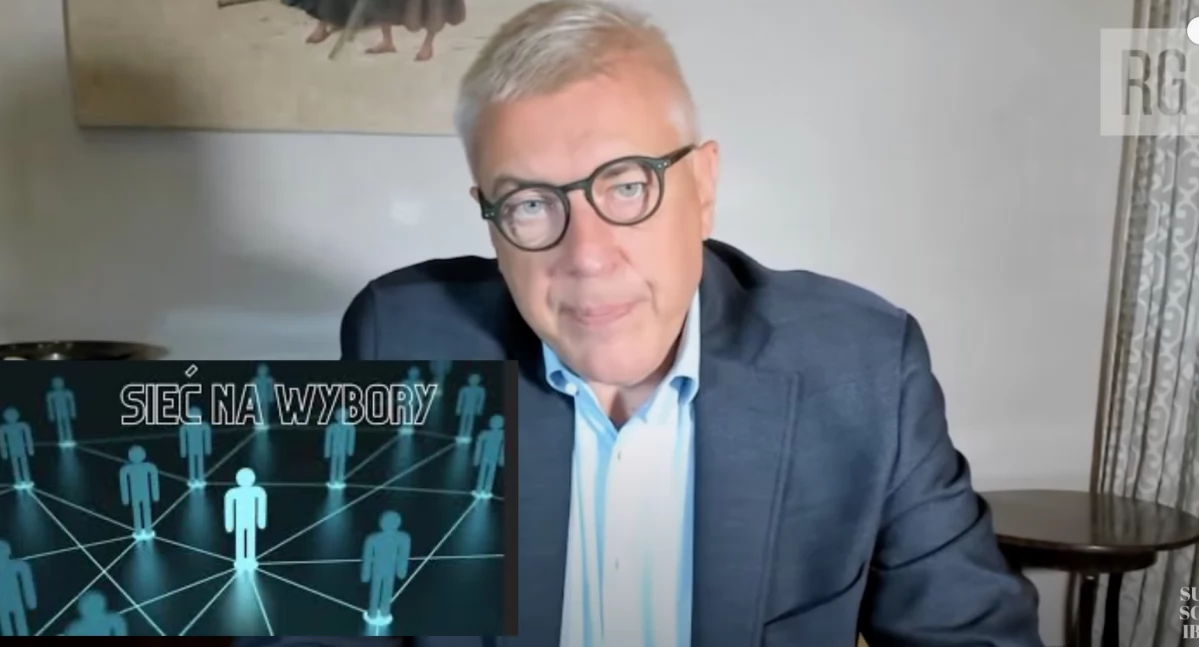 Na zdjęciu Roman Giertych, który organizuje 