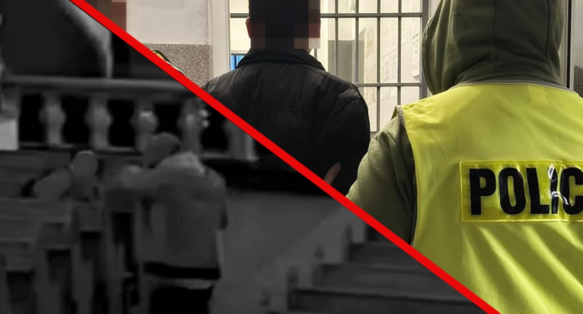 Atak na policjantów w Legnicy. Zbieg miał przy sobie paralizator i nóż