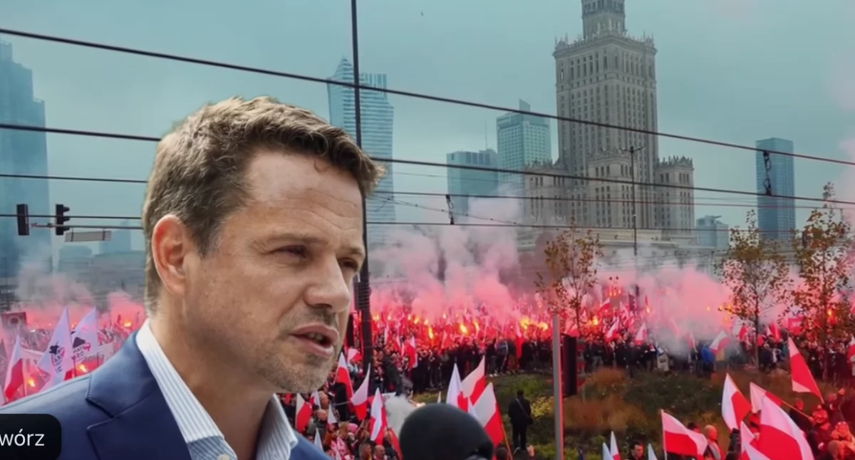 Zdjęcie Marszu Niepodległości w Warszawie. Policja wprowadza zakazy i obostrzenia 11 listopada