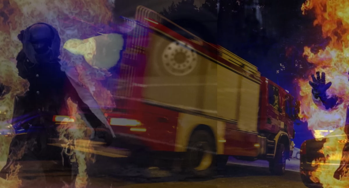 Mężczyzna podpalił się pod kurią w Krakowie. Walczy o życie w szpitalu