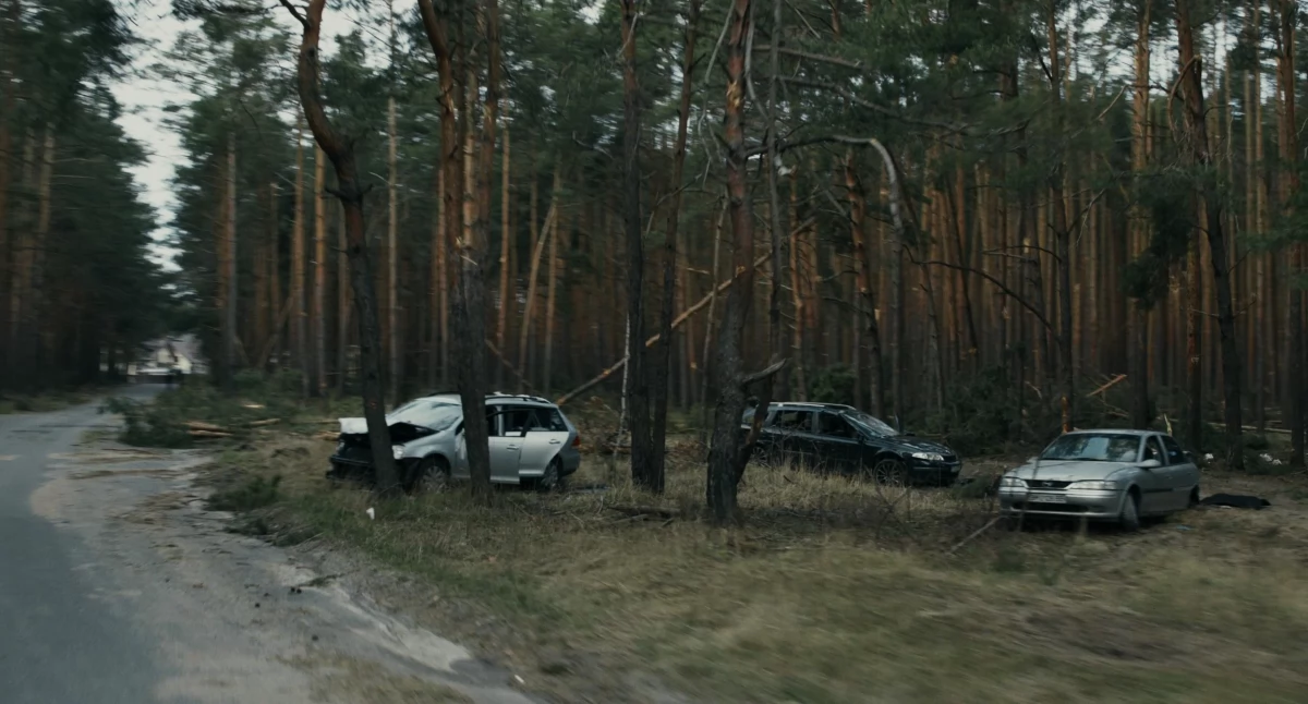 Polska, Tragiczny bilans weekendu drogach osób zabitych Tragedia Kujawsko Pomorskiem - zdjęcie, fotografia