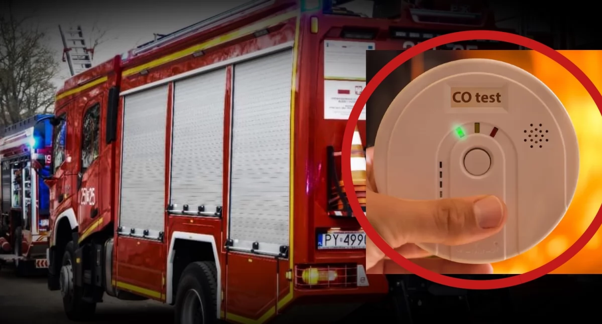 Groźne zatrucie czadem w powiecie starachowickim. Straż Pożarna apeluje o czujniki