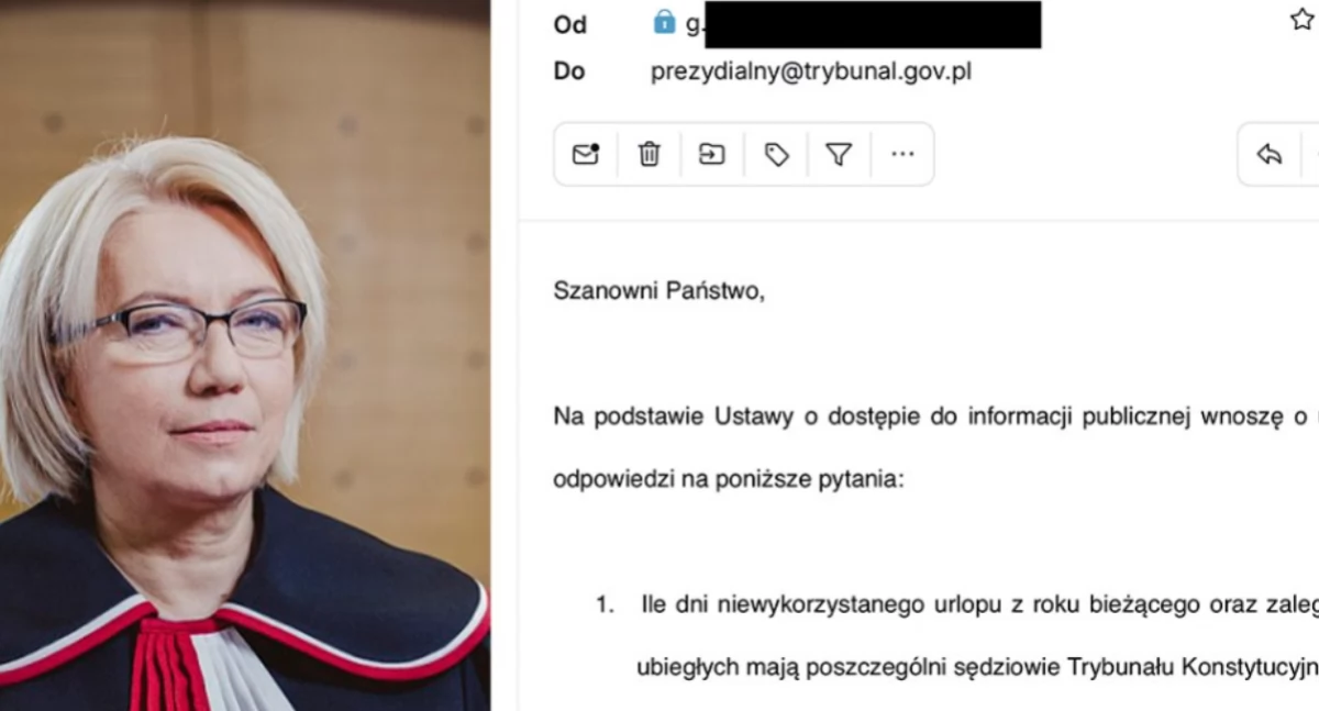 Julia Przyłębska – prezeska nielegalnego Trybunału Konstytucyjnego działającego na partyjne zlecenie PiS