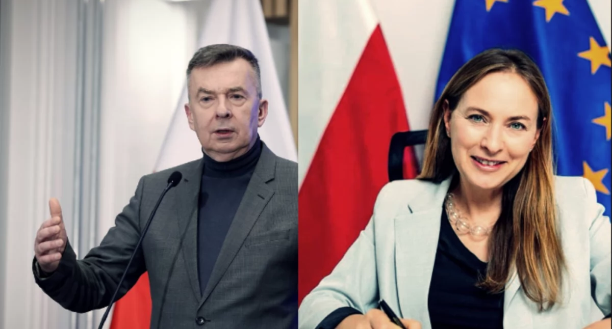Zdjęcie Katarzyna Pełczyńska-Nałęcz i Dariusza Wieczorka. Afera ministra z Lewicy