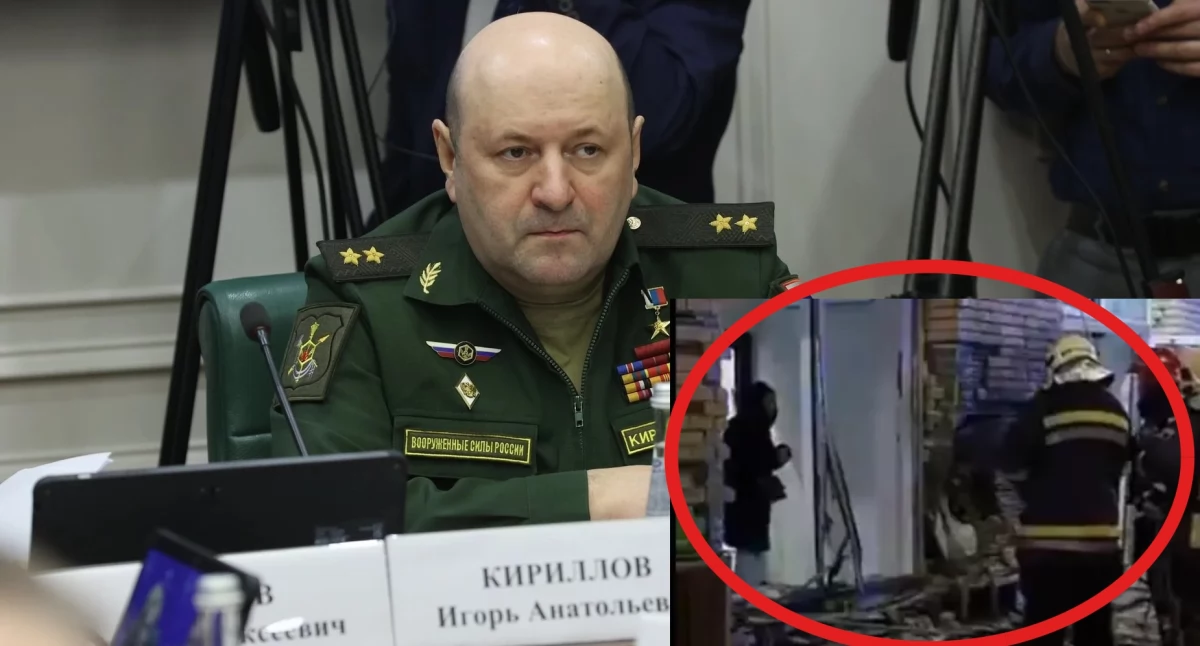 Zdjęcie Igor Kiriłłow. Ukraiński zamach na dowódcę rosyjskich wojsk ochrony radiochemicznej i biologicznej