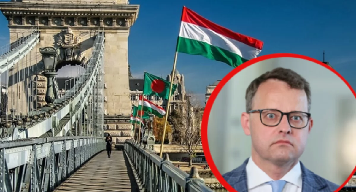 Zdjęcie Marcina Romanowskiego. Dostał azyl na Węgrzech
