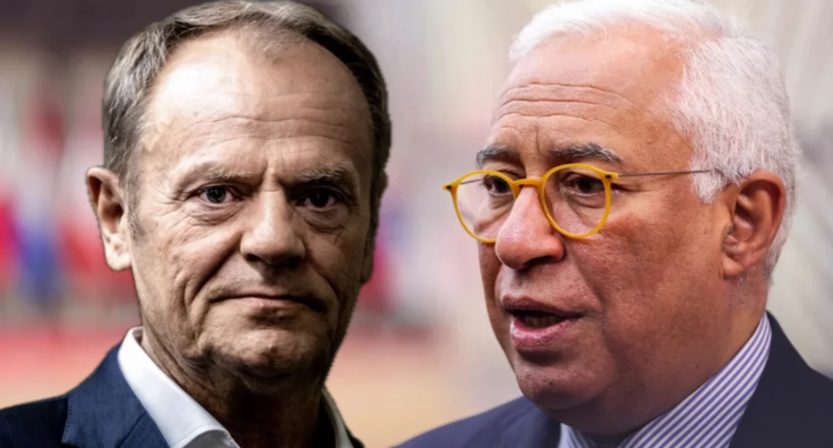 Zdjęcie premiera Donalda Tuska i Antonio Costa