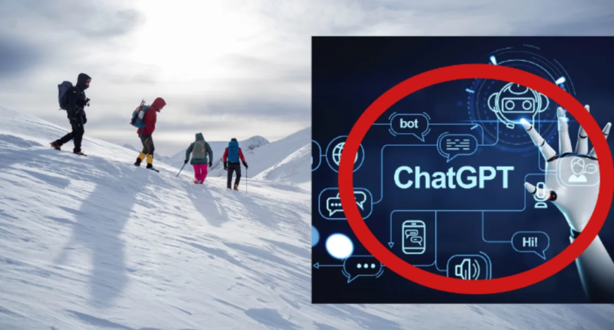 Turyści utknęli w Tatrach. Wszystko przez ChatGPT