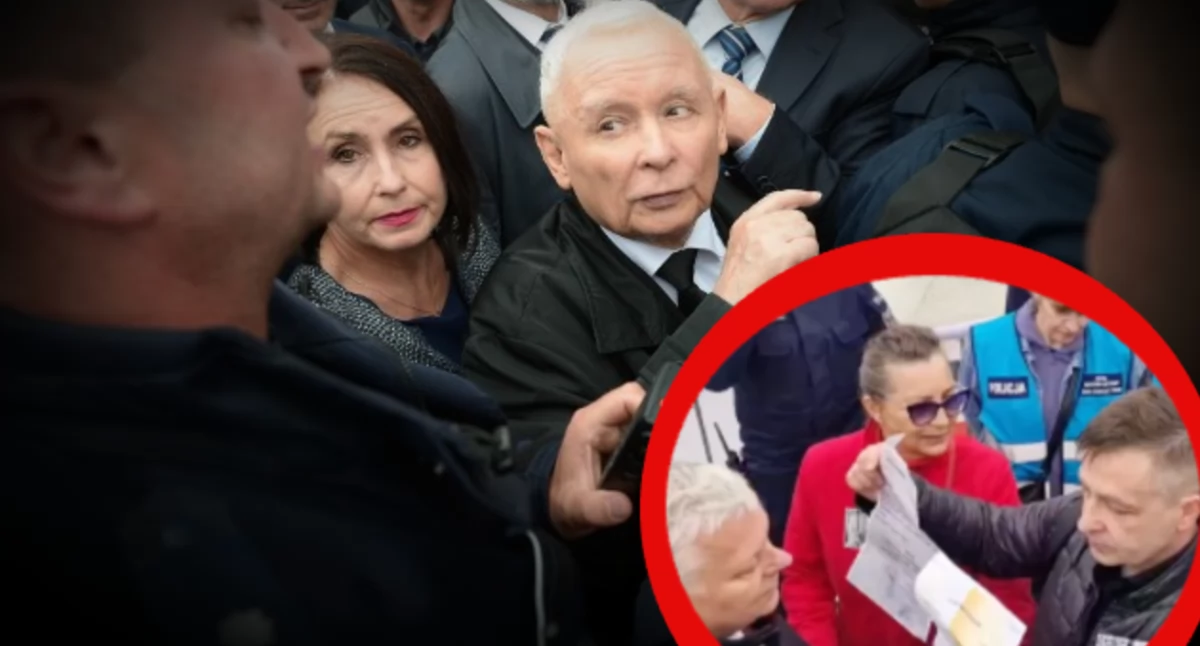 Zdjęcie Kaczyńskiego na miesięcznicy smoleńskiej