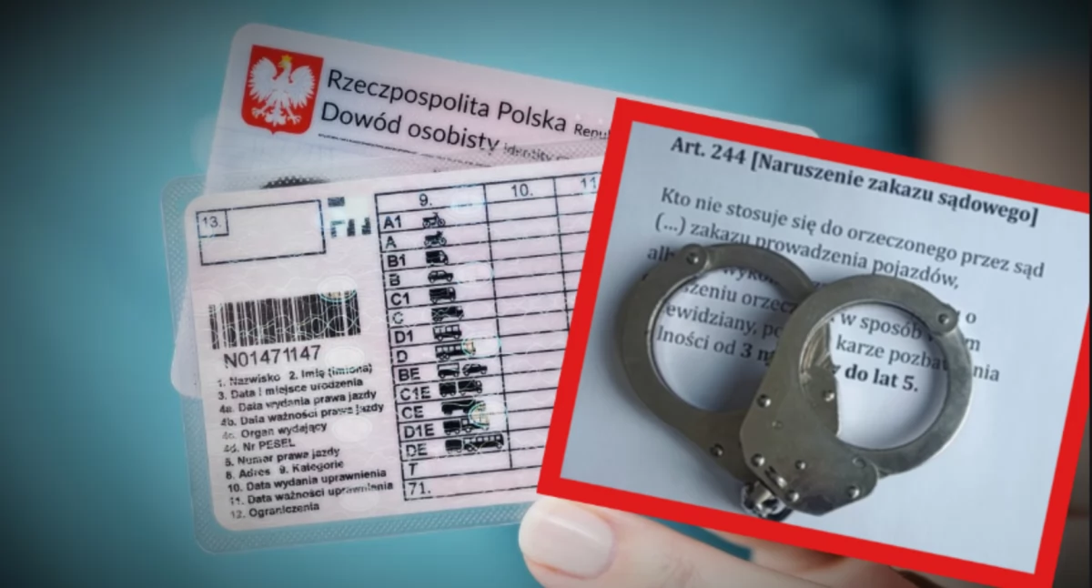 Zdjęcie zakazy sądowego oraz prawa jazdy. Nowy sondaż IBRiS