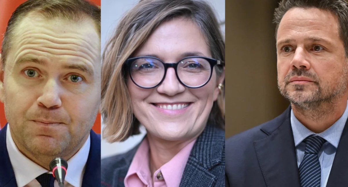 Zdjęcie kandydatów biorących udział w wyborach prezydenckich 2025. Nowe badanie