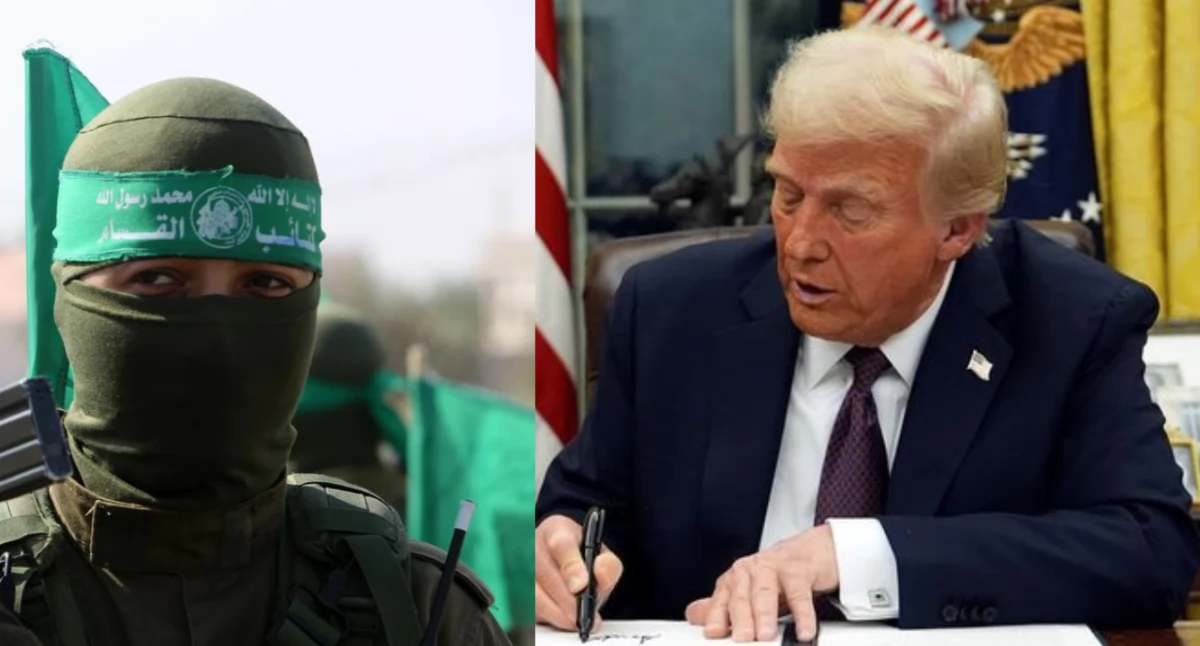 Zdjęcie Donalda Trumpa. Prezydent USA daje ultimatum Hamasowi