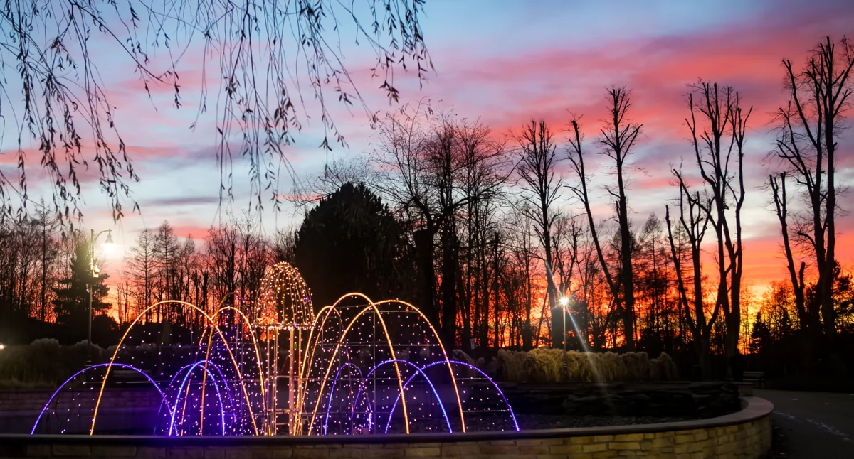Zdjęcie przedstawia Park Zdrojowy w Rabce, fotografia z zasobów publicznych/Facebook