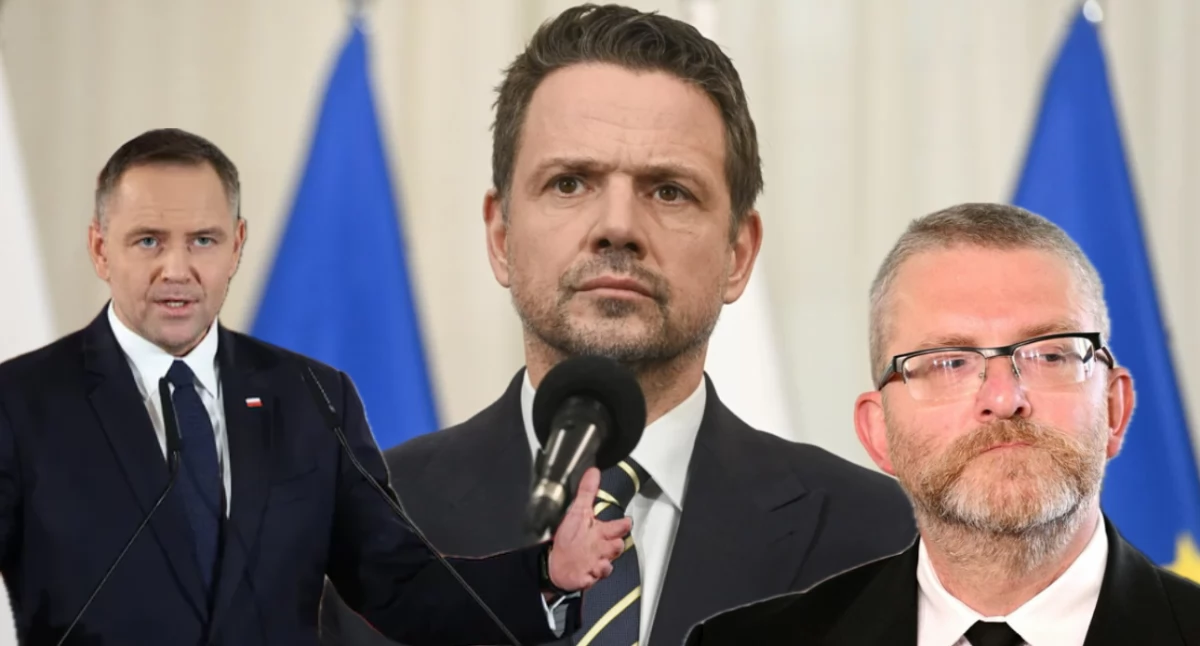 Wyniki najnowszego sondażu prezydenckiego przed wyborami. Na zdjęciu kandydaci w wyborach na prezydenta Polski 