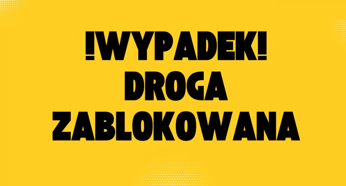 Wozławki: zderzenie osobówki i tira na DK57. Droga zamknięta