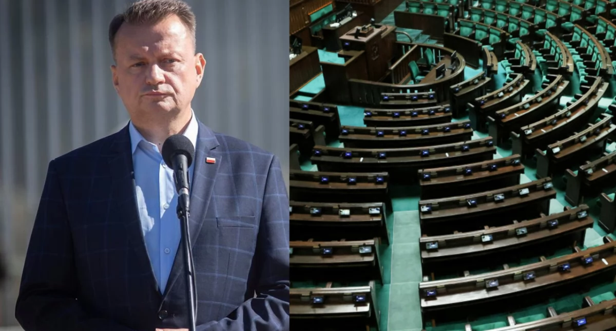 Zdjęcie Mariusz Błaszczaka posła PiS. Już w marcu odbędzie się tajne posiedzenie odnośnie uchylenia posłowi immunitetu