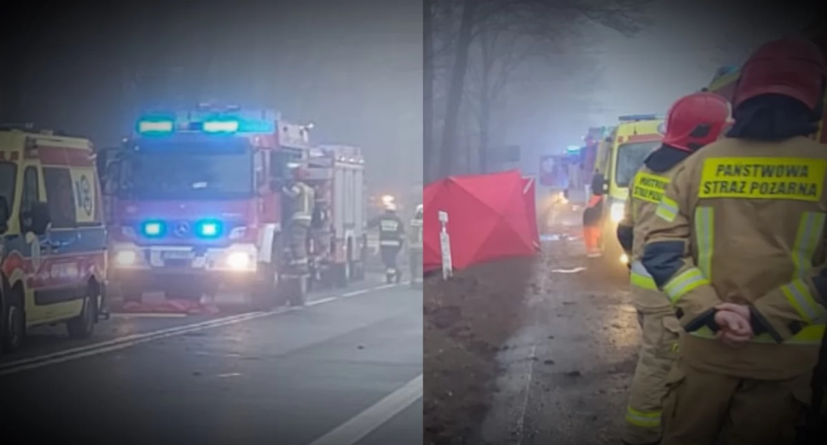 Śmierć na drodze krajowej nr 46 – policja bada przyczyny tragedii