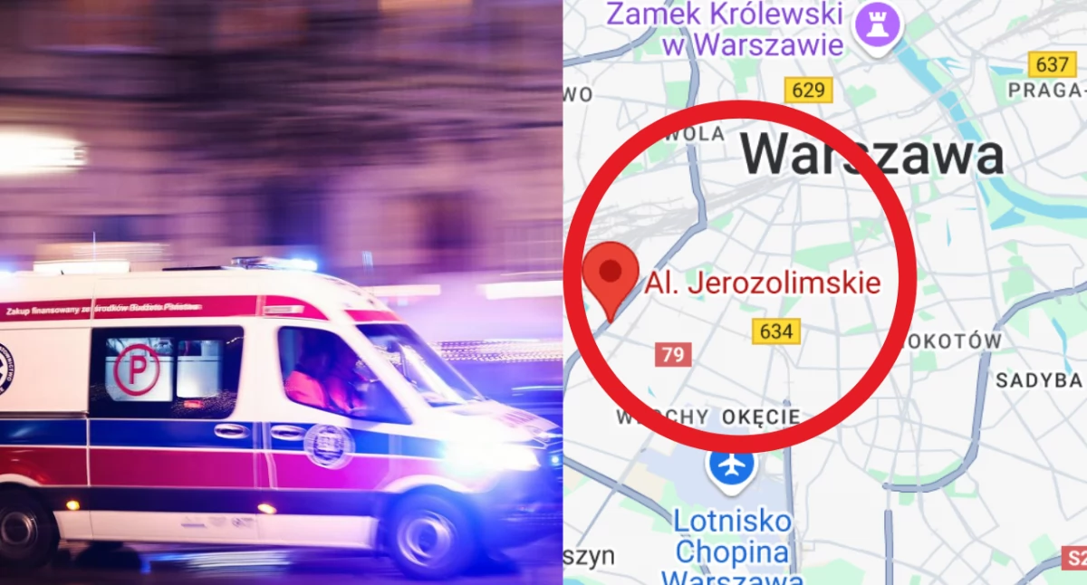 nad rane 7 aut zderzyło się w Alejach Jerozolimskich w Warszawie. Ogromne utrudnienia w ruchu