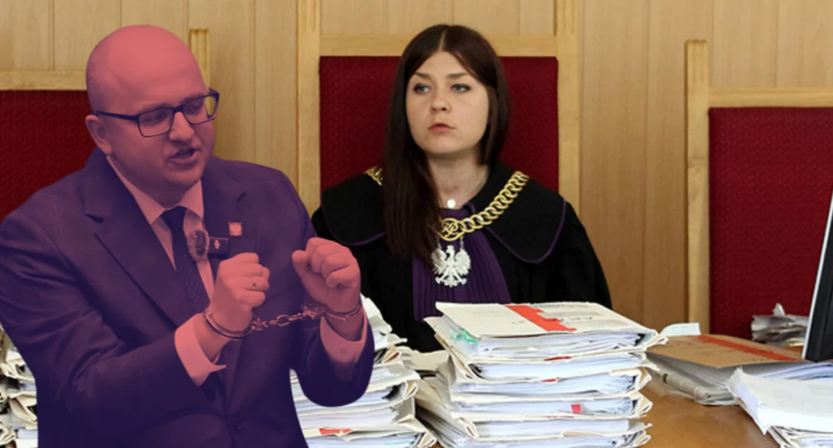 Zdjęcie sędzi Joanny Wołoch która skazała posła PiS Dariusza Mateckiego na dwa miesiące więzienia