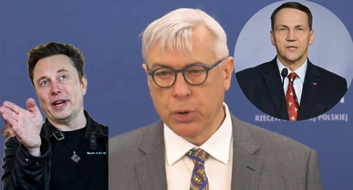 Roman Giertych broni Radosława Sikorskiego w sporze z Muskiem. Mecenas pisze o 