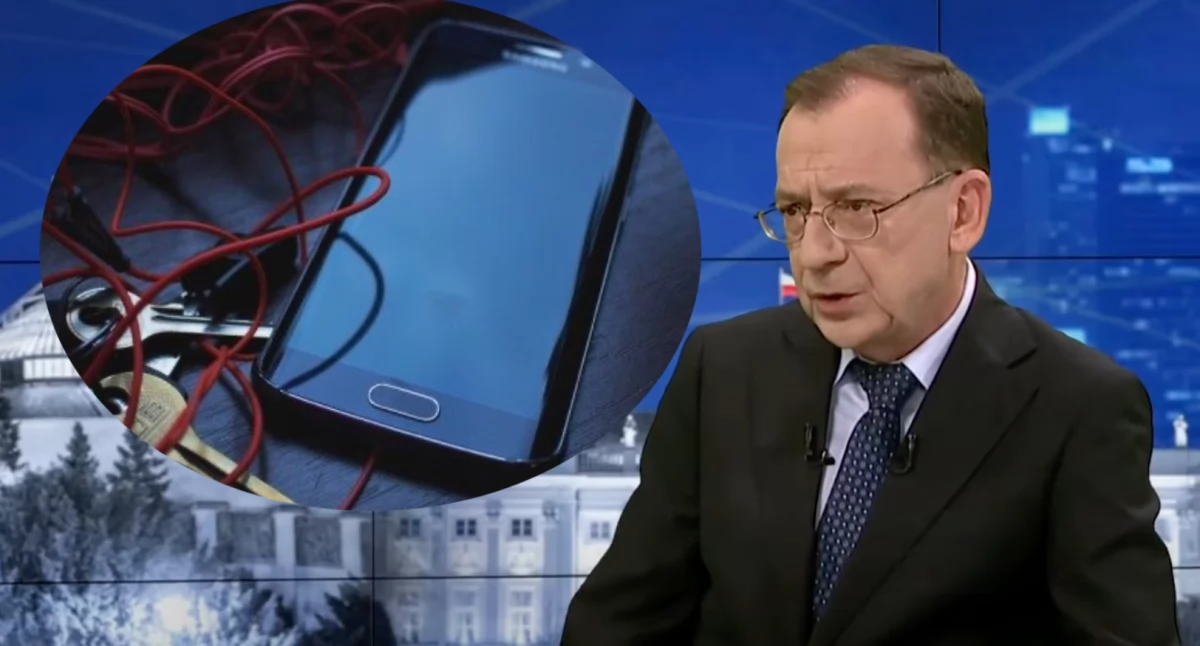 Mariusz Kamiński podczas wywiadu. NIK uznała, że zakup systemu Hermes był nielegalny 
