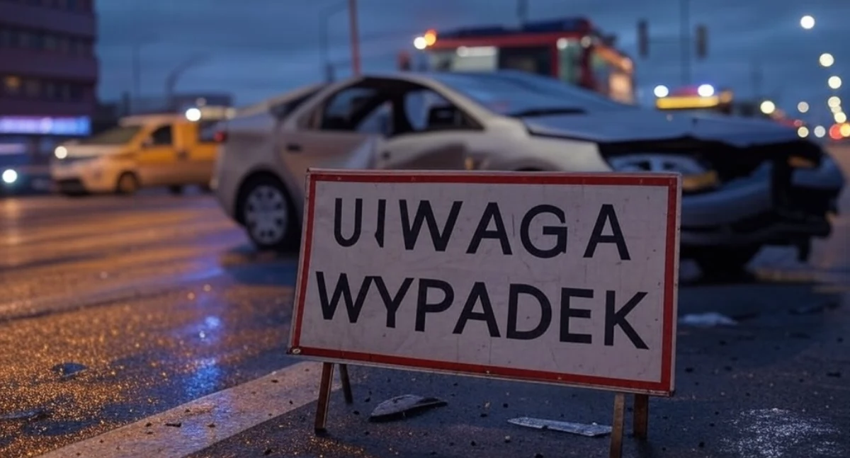 Zderzenie dwóch autobusów na dzielnicy Szopienice w Katowicach