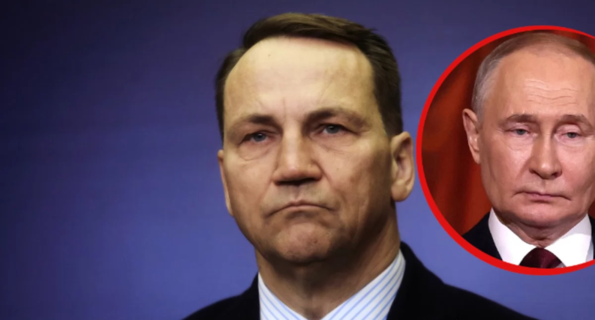 Zdjęcie Radosława Sikorskiego. Minister Spraw Zagranicznych ostrzega przed agresją Rosji