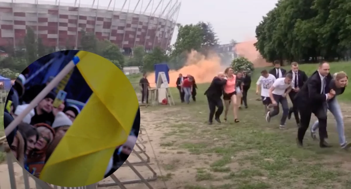 Ukrainiec wywołał fałszywy alarm bombowy w Warszawie. Na zdjęciu ćwiczenia polskich służb 