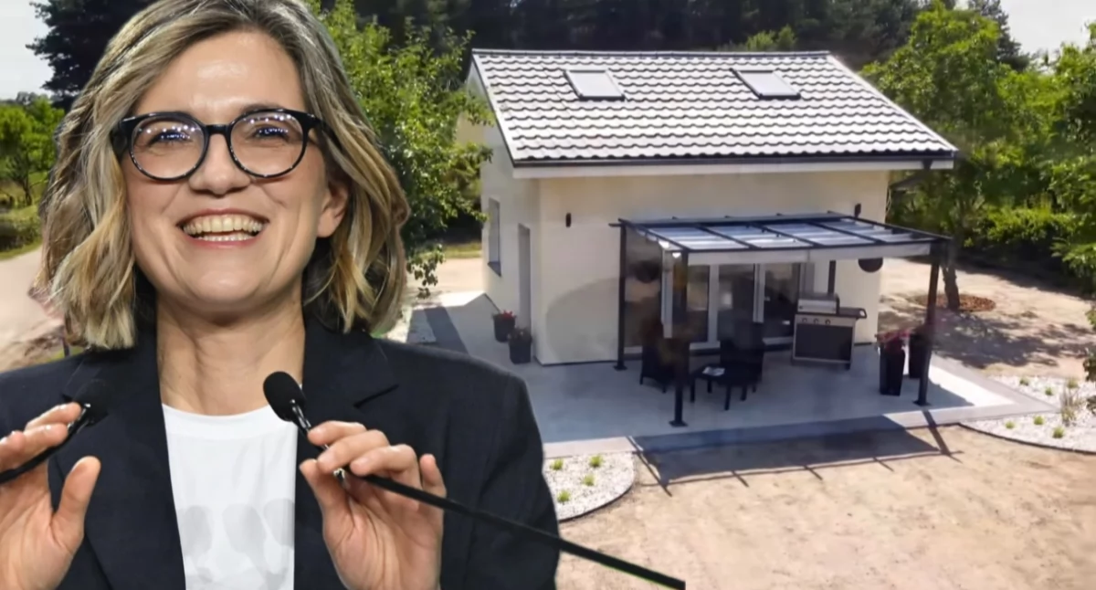 Magdalena Bielat na konwencji Nowej Lewicy we Włocławku. Lewica chce, by mieszkanie było prawem, a nie towarem 